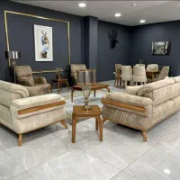 مبل راحتی ۸ نفره لورنت تخت شو نو|مبلمان خانگی و میز عسلی|قزوین, |دیوار