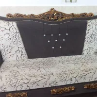 مبل هفت نفره با ست میز عسلی