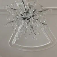 لوستر آویز در حد نو|لوستر و چراغ آویز|فومن, |دیوار