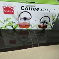 ست کتری و قوری شیشه ای|قوری، کتری، قهوه‌ساز دستی|اصفهان, شاهزید|دیوار