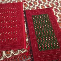 دوجفت پشتی ترکمنی باکیفیت وبانخ بهترین ریز نقش|گلیم، جاجیم، گبه|کلاله, |دیوار