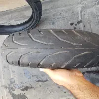 لاستیک DUNLOP عقب و جلو موتورسیکلت NS آپاچی ZX|قطعات یدکی و لوازم جانبی|تهران, بلوار کشاورز|دیوار