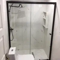 کابین دوش دور دوشی پارتیشن شیشه ای|لوازم حمام|تهران, بنیهاشم|دیوار