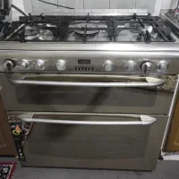 اجاق گاز دارای فر و آرام پز