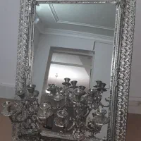 آینه و شمعدان