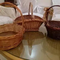 سبد چوبی سالم ۳ ع