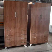 کمد رنگ بلوط 2درب|جاکفشی، کمد، دراور|الوند, |دیوار