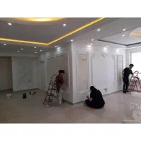 گچکاری گچ کاری لکه گیری حتی ۱ ساعته باشه