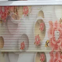 پرده دو مکانیزه طرح دار زیبا|پرده، رانر، رومیزی|نظرآباد, نظرآباد|دیوار