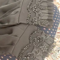 چادر عبایی و جده سنگدوزی