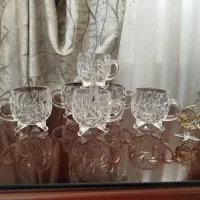 استکان خورشیدی کریستال خارجی پایه دار