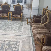 مبلمان استیل وکلاسیک|مبلمان خانگی و میز عسلی|خمینی‌شهر, |دیوار