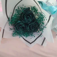 دسته گل های روبانی