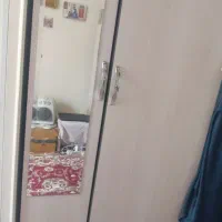 کمد سفید درحد نو به علت جابجایی