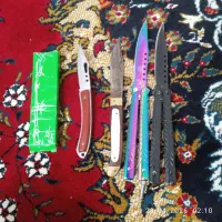 فروش چند عدد چاقو کلکسیونی و کوهنوردی