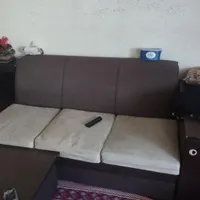 فروش مبل ۶نفر ال|مبلمان خانگی و میز عسلی|بندر ماهشهر, |دیوار