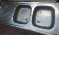 سینک ظرفشویی کار کرده
