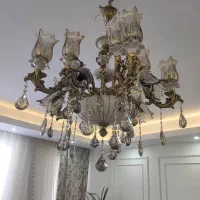 یک جفت لوستر سرامیکی برنز|لوستر و چراغ آویز|رباط‌کریم, رباط‌کریم|دیوار