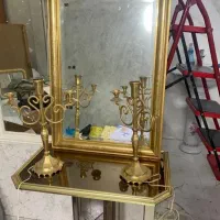 خریدار لوستر طلائی لوستر برنجی...