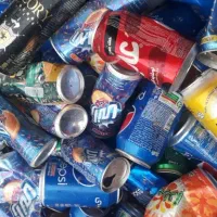 ضایعات قوطی رانی آلمینیوم نرم خشک