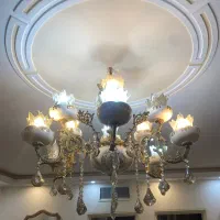 لوستر برنج|لوستر و چراغ آویز|تهران, والفجر (افسریه)|دیوار