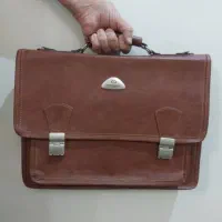 کیف دانشجویی تمام چرم بسیار شیک