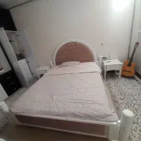تخت خواب دو نفره + تشک دو نفره