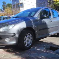 پژو 206تیپ2 کارمندی تک برگ استثنایی 100تا کار|خودرو سواری و وانت|کاشمر, |دیوار