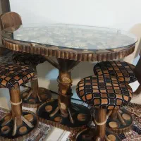 میز نهار خوری سنتی کاملا  سالم