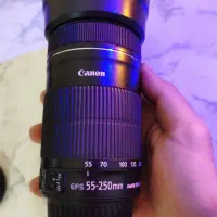 لنز تله کنون 55 250 stm