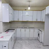 کابینت آماده ۶ متری بدنه و درب چوب درجه یک