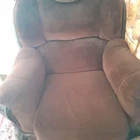 مبل راحتی یک دونفره ودوتا یکنفره مخمل قهوه ای|مبلمان خانگی و میز عسلی|شیراز, اصلاح‌نژاد|دیوار
