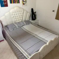 تخت دونفره بدون روتختی