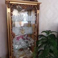 بوفه و اینه شمعدان