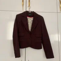 کت قهوه ای رنگ آستر دار