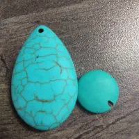 دو عدد سنگ فیروزه