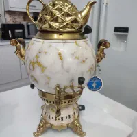 سماور گازی طرح سنگ|سماور، چایساز، قهوهساز|پاکدشت, پاکدشت (مامازند)|دیوار