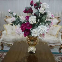 گل و گلدان مصنوعی