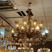 لوستر بسیار شیک وزیبا|لوستر و چراغ آویز|شیراز, گلشن|دیوار