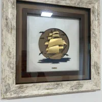 تابلوی چوب و طلای زرسام