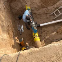 لوله کشی گاز و تاسیسات (اب بارون پایپینگ پمپ خانه)|خدمات پیشه و مهارت|یزد, |دیوار