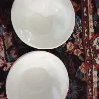 کاسه آبگوشت خوری سفید بدون طرح