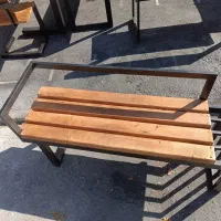 فروش میز و صندلی چوب و فلز|صندلی و نیمکت|همایجان, |دیوار