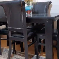 میز غذا خوری ۴نفره|میز و صندلی غذاخوری|ملایر, |دیوار