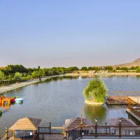 زمین جنب دهکده صبا دستجرد خلجستان