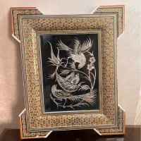 تابلو خاتم کاری مسی