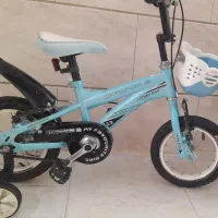 دوتا دوچرخه دخترانه وپسرانه سایز ۱۲نونو