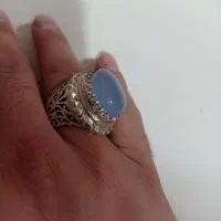 دوعدد انگشتر عقیق کبود