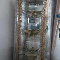 بوفه برنجی و ساعت برنجی اصل