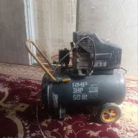 پمپ باد نقاشی 50 لیتری درحد نو